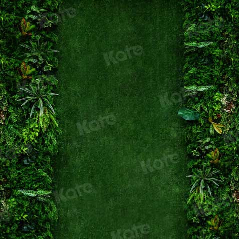 Kate Plantes Vert Printemps Mur Toile de fond pour la photographie
