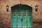 Kate Porte bleue Mur de briques Toile de fond pour la photographie - Kate Backdrop FR