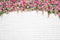 Kate Mur de briques Blanc Vigne fleurie Fête des mères Toile de fond pour la photographie - Kate Backdrop FR