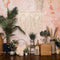 Kate Été Boho Fête des mères Mur Rose Toile de fond conçue par Pine Park Collection - Kate Backdrop FR