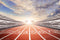 Kate toile de fond de Compétition terrain de sport athlétisme - Kate Backdrop FR
