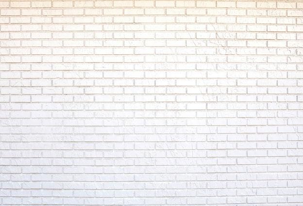 Kate toile de fond de mur rétro en brique blanche pour photographie