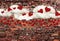 Kate Mur de briques Sombre Saint Valentin Rouge Toile de fond conçu par Jerry_Sina - Kate Backdrop FR