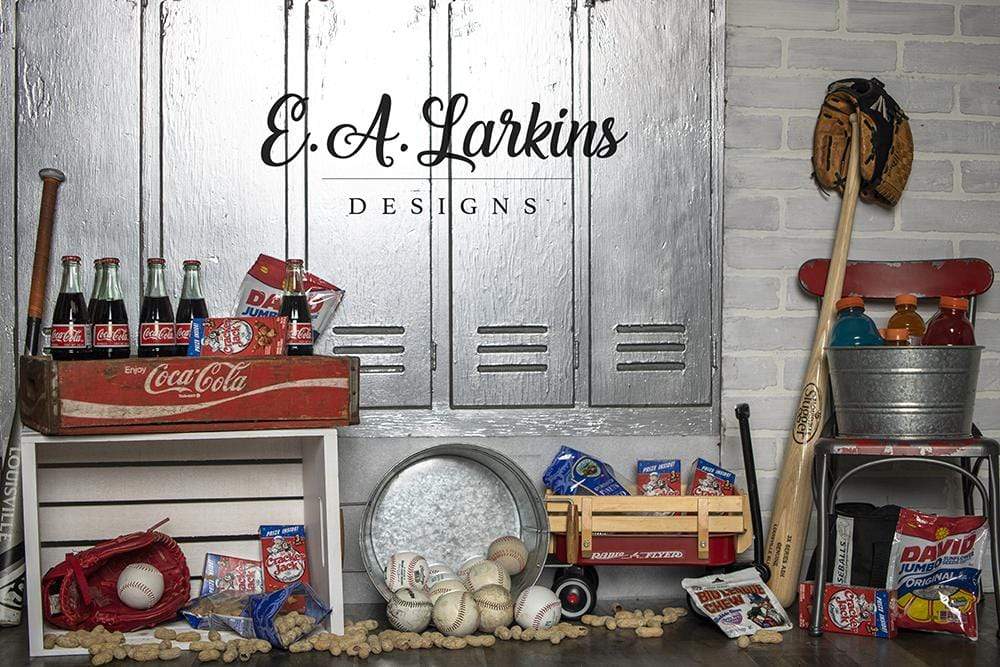 Katebackdrop£ºKate Vintage Baseball Sport Backdrop for Photography Designed By Erin Larkins