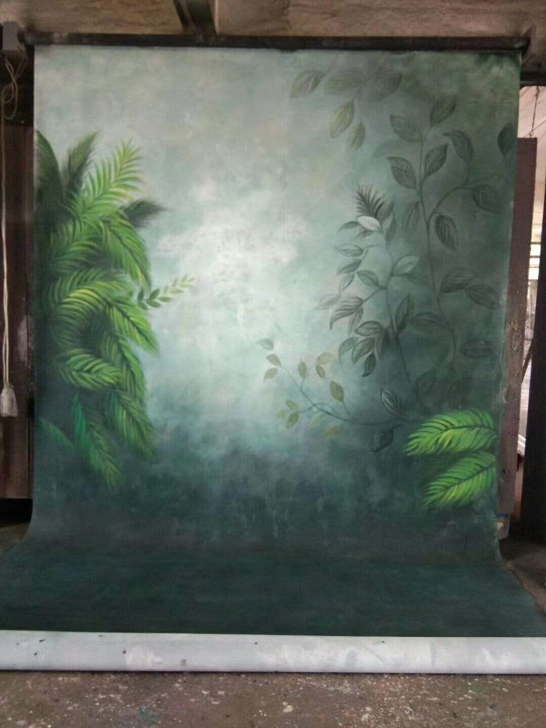 Katebackdrop£ºKate Misty jungle Spray Painted Backdrop