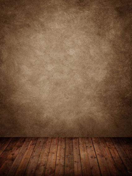 Katebackdrop£ºKate Abstract Brown Texture Backdrop with Wood Floor for Photography
