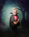 Kate Photography Fantastic Halloween Backdrops Forest Night Moon - Katebackdrop