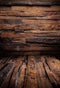 Kate Bois Vintage Brun Noir Toile de fond pour la photographie - Kate Backdrop FR