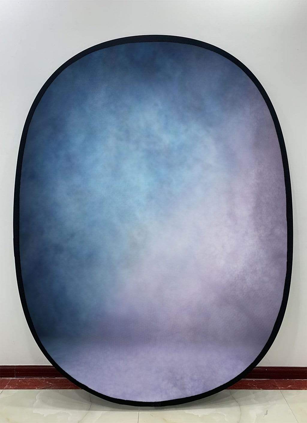 Katebackdrop£ºKate Blue Purple Gradient Abstract Texture/ Dark Blue Green mixed Brown Red Collapsible Backdrop Photography 5X6.5ft(1.5x2m)