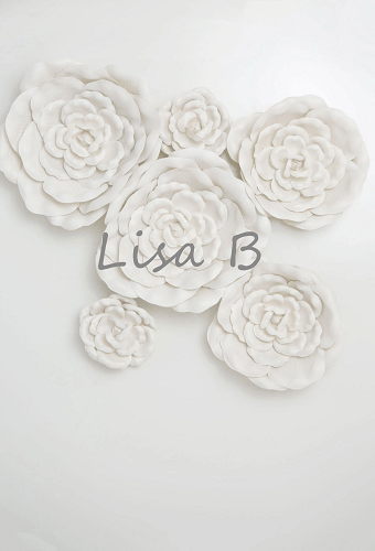 Katebackdrop£ºKate White Flowers Backdrop Designed by Lisa B