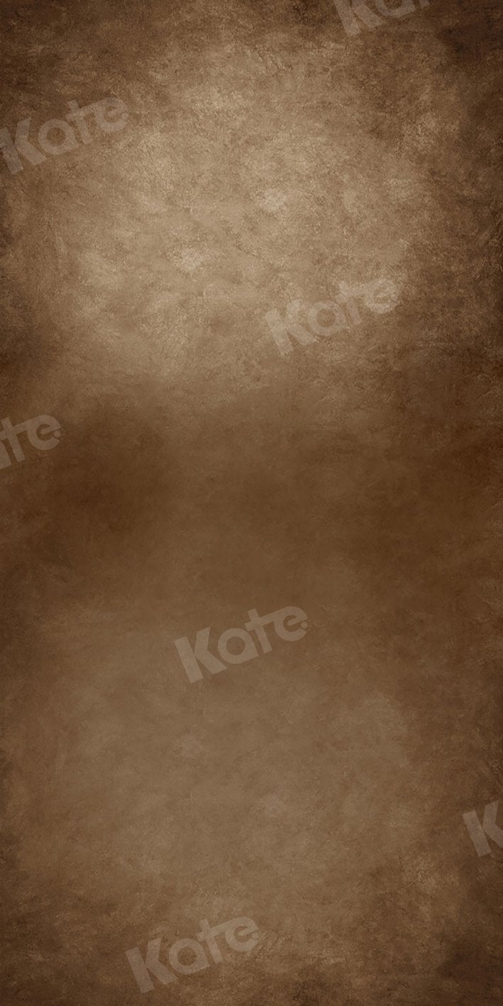 Kate Sweep Mur-à-Sol Brun Abstrait Toile de fond pour la photographie - Kate Backdrop FR