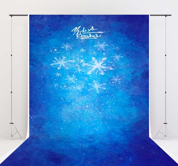 Kate la reine des glaces Fond de balayage Ice Queen Conçu par Modest Brushes - Kate Backdrop FR