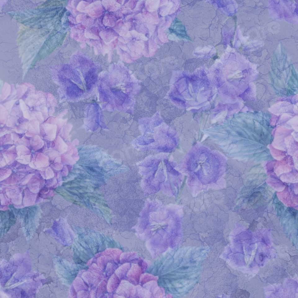 Kate Fine Art Toile de fond de fleur pourpre pour la photographie - Kate Backdrop FR