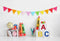 Kate Retour à l'école Crayon Toile de fond pour la photographie - Kate Backdrop FR