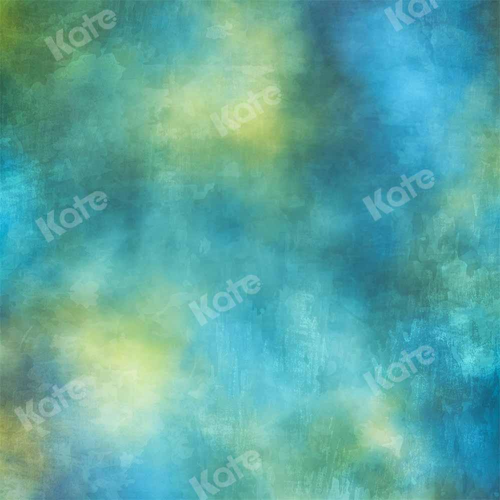 Kate Bleu-vert Texture Abstraite Toile de fond conçue par Kate Image - Kate Backdrop FR