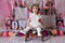 Kate Boho Anniversaire Fleurs Toile de fond conçu par Emetselch - Kate Backdrop FR