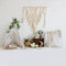 Kate Tente Boho Blanc Simplicité Toile de fond pour la photographie - Kate Backdrop FR