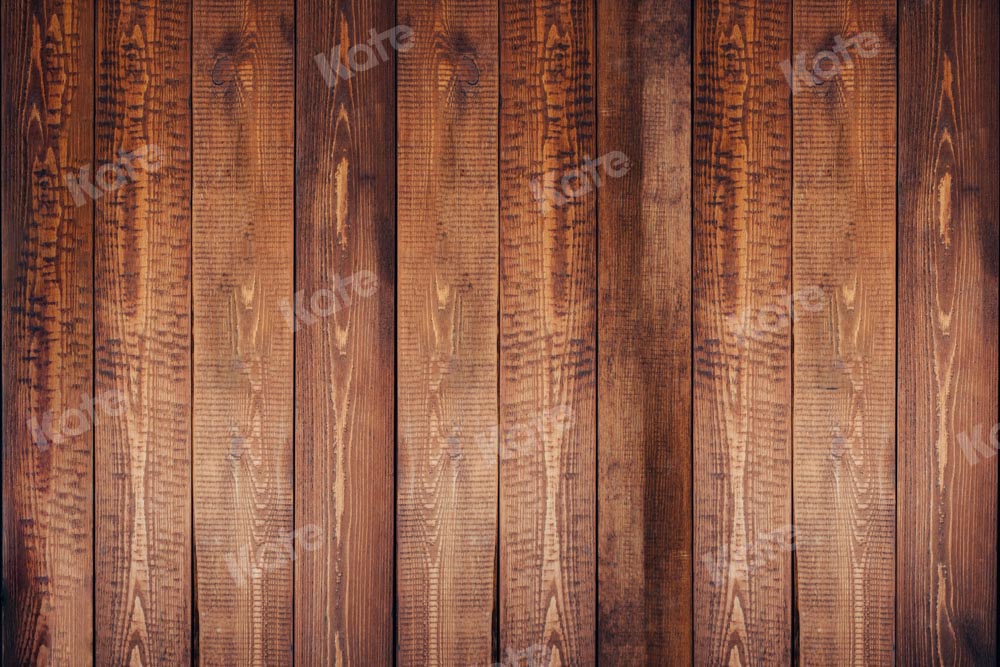 Kate planche de fond en grain de bois marron conçue par Kate image - Kate Backdrop FR