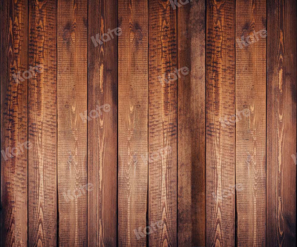 Kate planche de fond en grain de bois marron conçue par Kate image - Kate Backdrop FR