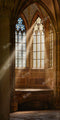 Kate Sweep Mur-à-Sol Fenêtre Église Toile de fond conçue par Chain Photographie - Kate Backdrop FR
