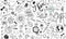 Kate Doodles pour toile de fond de maman conçu par Mandy Ringe - Kate Backdrop FR