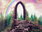 Kate Arc-en-ciel Jardin Arbres Toile de fond conçue par Chain Photographie - Kate Backdrop FR