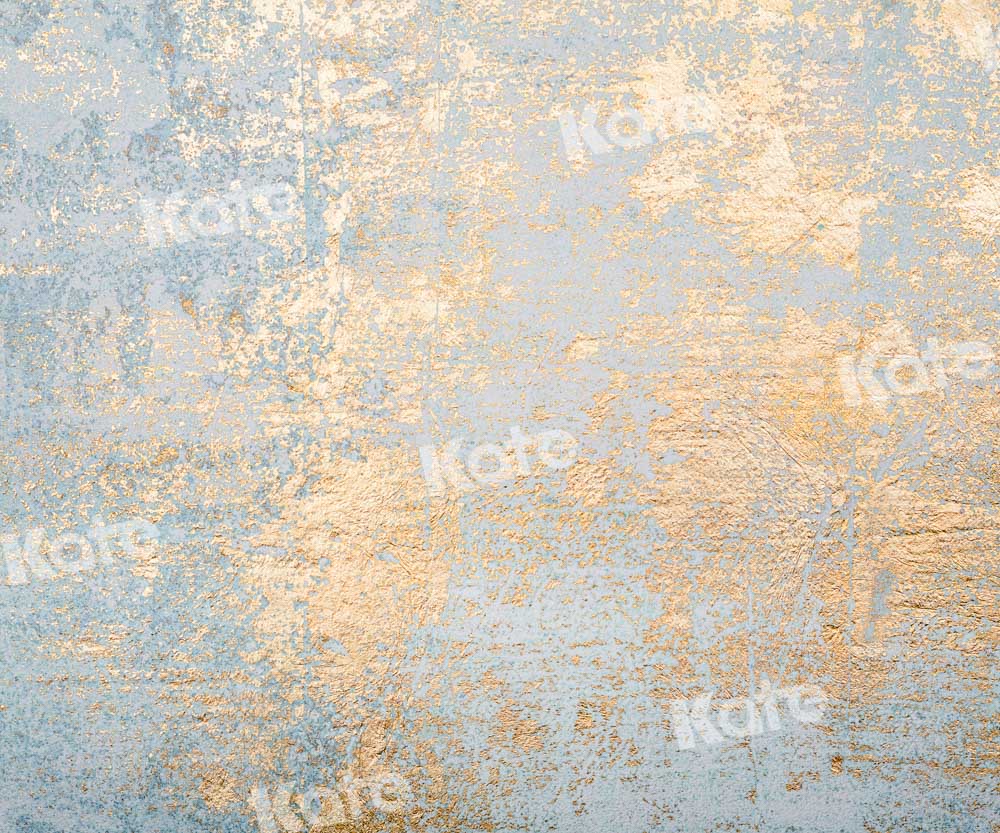 Kate toile de fond à texture désordonnée dorée conçue par Chain Photographie