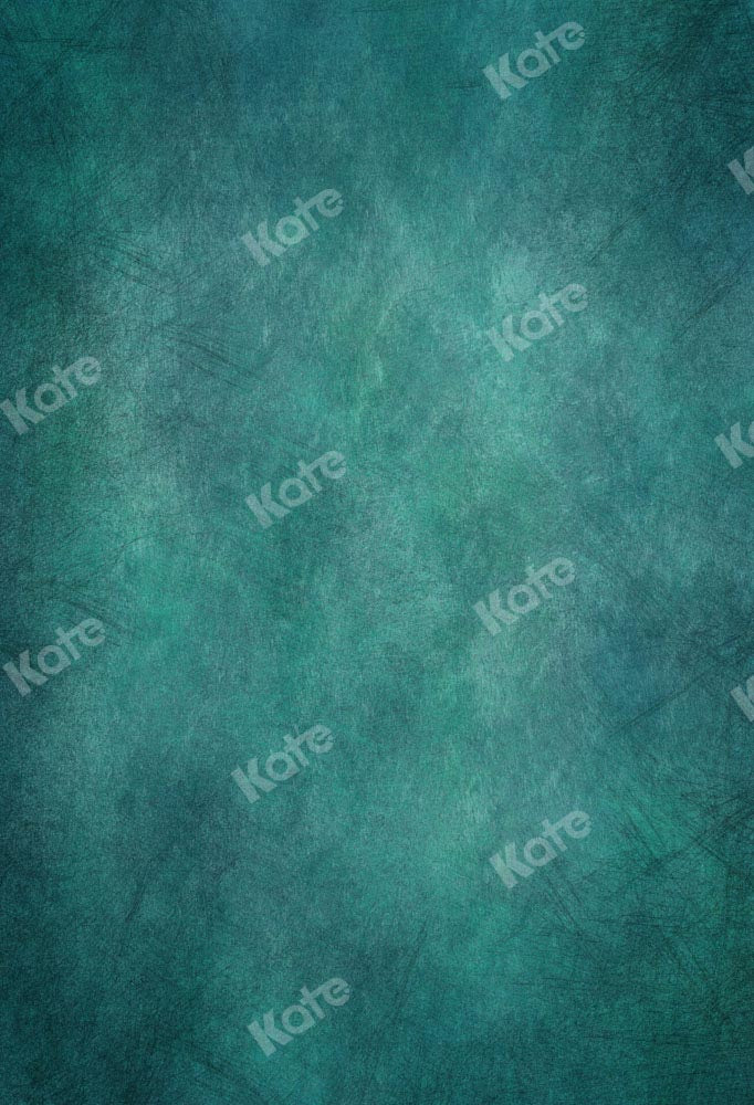 Kate Texture Rétro Abstrait Vert bleu Toile de fond conçue par Kate Image - Kate Backdrop FR