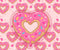 Kate Beignet en forme de Coeur Rose Cake smash Toile de fond pour la photographie - Kate Backdrop FR