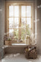 Kate Plante Lumière du soleil Fenêtre Intérieur Toile de fond conçue par Emetselch - Kate Backdrop FR