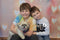 Kate Décors Bokeh Amour Jaune Saint-Valentin Toile de fond pour la photographie - Kate Backdrop FR