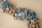 Kate Guirlande de Ballons Boho Bleu Toile de fond conçue par Mandy Ringe - Kate Backdrop FR
