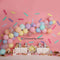Kate Cake smash Fête des beignets Rose Toile de fond conçu par Melissa King - Kate Backdrop FR