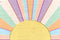 Kate Mur Coloré Soleil Arc-en-ciel Toile de fond conçue par Mandy Ringe - Kate Backdrop FR