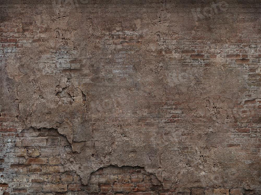 Kate Mur de briques Rétro Miteux Toile de fond pour la photographie