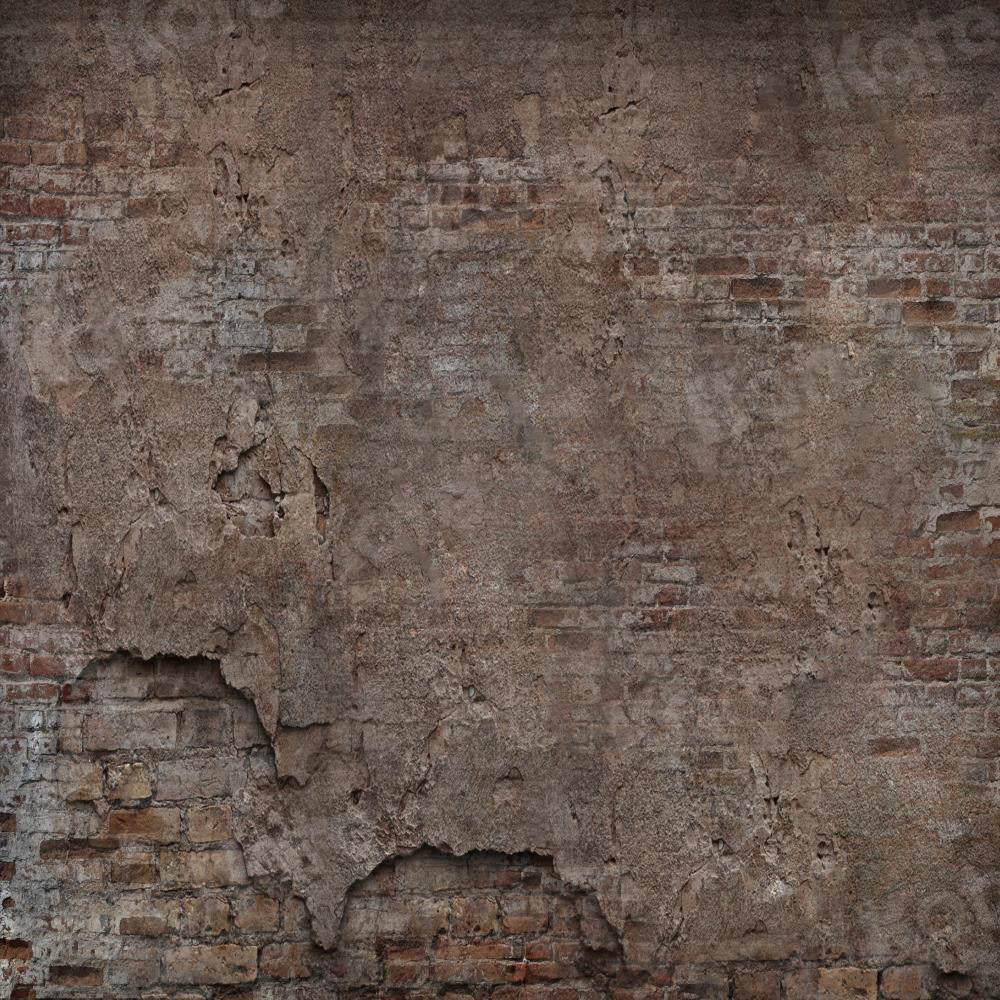 Kate Mur de briques Rétro Miteux Toile de fond pour la photographie