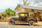 Kate Scène de fond de voiture de campagne rétro conçue par Chain Photographie - Kate Backdrop FR
