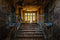 Kate Rétro Grand Escalier Toile de Fond Bâtiment Abandonné pour la Photographie - Kate Backdrop FR