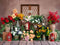 Kate Magasin de fleurs Coloré Rétro printemps Toile de fond conçue par Emetselch - Kate Backdrop FR