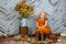 Kate Mur en bois Vagues blanches Sol Rétro Toile de fond pour la photographie - Kate Backdrop FR