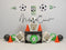 Kate Champion Football Sport Enfant Toile de fond conçue par Michele Ernst Photographie - Kate Backdrop FR