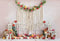 Kate Bohème Printemps Fleurs Rose Famille Toile de fond conçue par Emetselch - Kate Backdrop FR