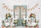 Kate Maison de fleurs Printemps Pâques Toile de fond conçue par Emetselch - Kate Backdrop FR