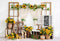 Kate Tournesol Été Ferme Printemps Boho Toile de fond Conçu par Emetselch - Kate Backdrop FR