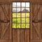 Kate Printemps Porte Vintage Toile de fond Grain de bois conçu par Chain Photographie - Kate Backdrop FR