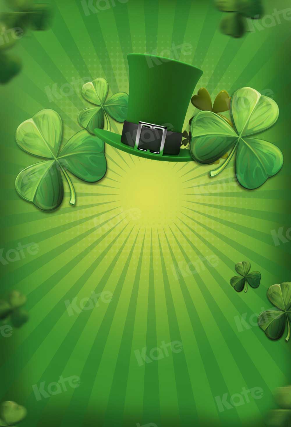 Kate Trèfle de toile de fond de la Saint-Patrick pour la photographie - Kate Backdrop FR