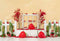 Kate Clôture Fête aux fraises Mur fissuré Jaune Toile de fond conçu par Emetselch - Kate Backdrop FR