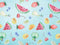 Kate Fête d'anniversaire Fruits Été Toile de fond conçue par Chain Photographie - Kate Backdrop FR