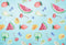 Kate Fête d'anniversaire Fruits Été Toile de fond conçue par Chain Photographie - Kate Backdrop FR