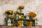 Kate Tournesol Été Jaune Toile de fond conçue par Emetselch - Kate Backdrop FR